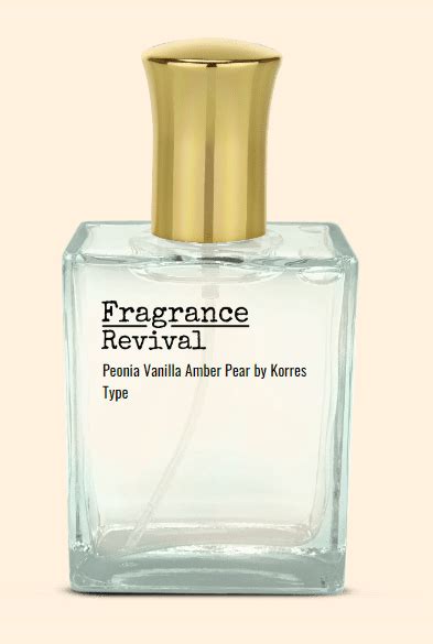 korres perfume vanilla amber pear